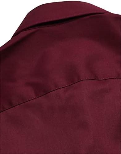 Van Heusen Men's Dress Shirt Fit Flux Collar Stretch Solid