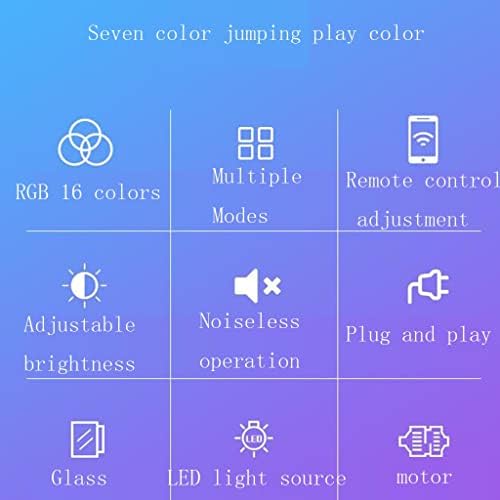 Luzes de inundação de LED de timer e timer, controle de aplicativos de sete cores de 16 cores,