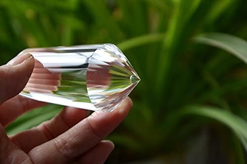 UltraGEMSART Natural 99% Água Clear Crystal Quartz de 33 lados VAGEL PONTO DE VAGE