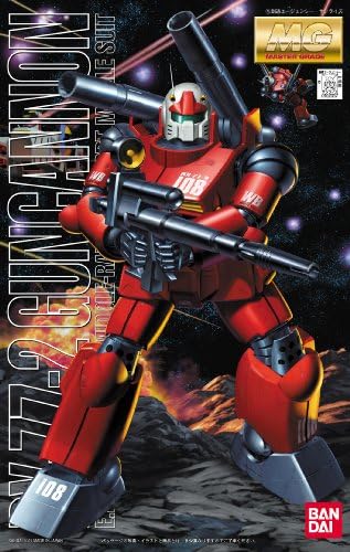 Bandai Hobby MG 1/100 RX-77-2 KIT MODELO DE CANNON GUNDAM GUNDAM