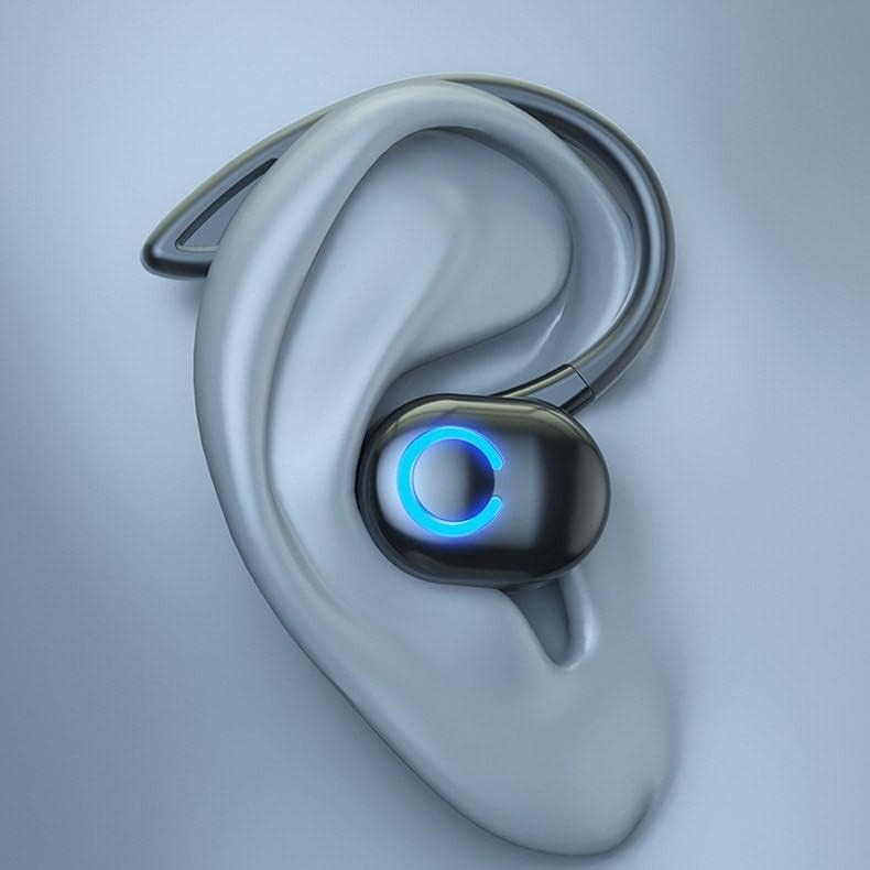 Mllkcao 1 par earhook bluetooth fone de ouvido sem fio Bluetooth 5.2 fones de ouvido de ouvido com microfone