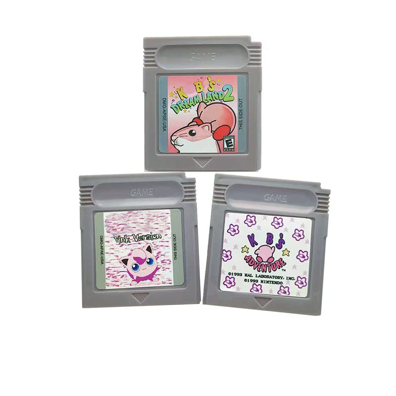 Kirbys Adventure Dreamland 2/Rosa Versão Acessórios para cartucho de jogo para videogame de 16 bits Console-kb