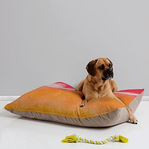Negar designs Laura Trevey Colors Pet Bed, 40 por 30 polegadas