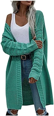 Supõe-se os suéteres de poliéster de mangas compridas Ladie, encantador de clalares de clalares da primavera da Ladie, tênis, exercício sólido aconchegante casaco de inverno
