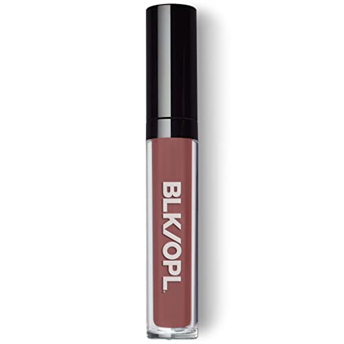 Black Opal BLK/OPL Colorsplurge Liquid Matte Lipstick, CHIC Mauve-Lastreio, enriquecido com vitaminas C&E, livre