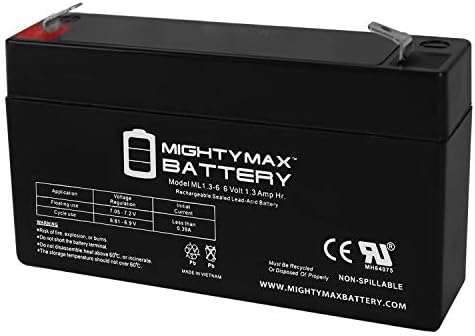 6V 1.3AH Substituição Bateria compatível com o Acme Medical 7300 Medical