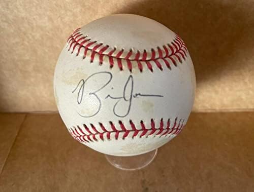 Brian Jordan Braves/Cardinals assinado Auto N.L. Baseball BAS BA26222