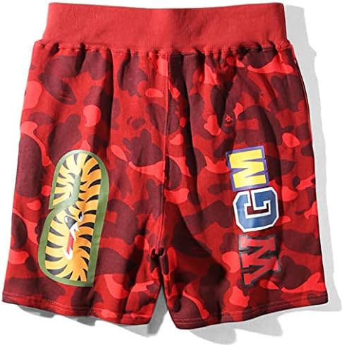 Minidora Men's Camo Casual Athletic Pants Fashion Rogger Shorts