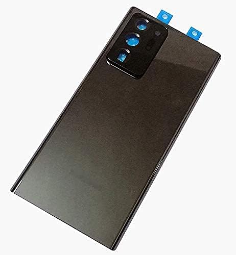 BSDTECH Galaxy Note 20 Ultra Back Tampa de vidro Caixa de casas com fita adesiva Substituição para Samsung