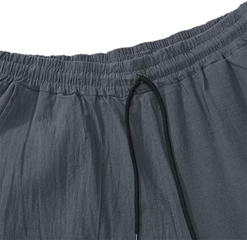 shorts masculinos da USNSM, shorts atléticos para homens com bolsos e calçada elástica de calçada para shorts