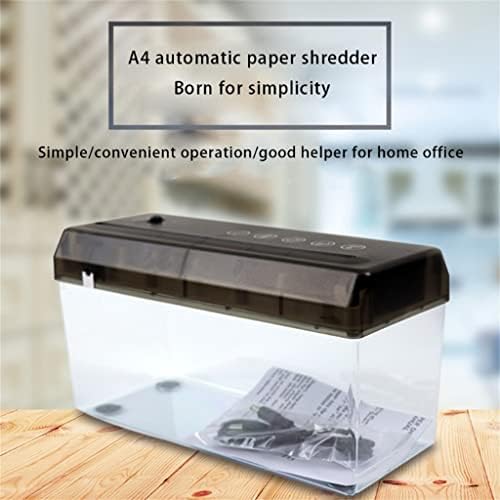 Wenlii Mini Electric Shredder Fatura portátil Document Carta papel Shredder USB Battery Powered