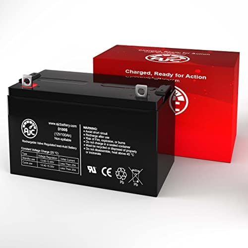 UPG 12 volts 100 AH 12V 100AH ​​Bateria solar - esta é uma substituição da marca AJC