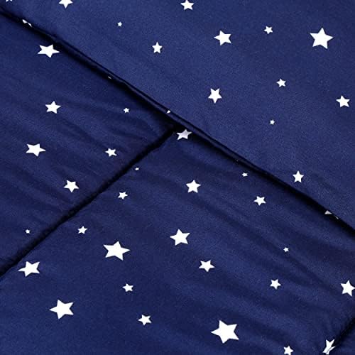 Utopia Bedding Allonon Star Star Star Set com 2 travesseiros - 3 peças Microfiber de microfibra macia Conjunto