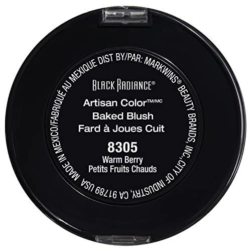 Black Radiance Artisan Color Baked Bush Berry quente