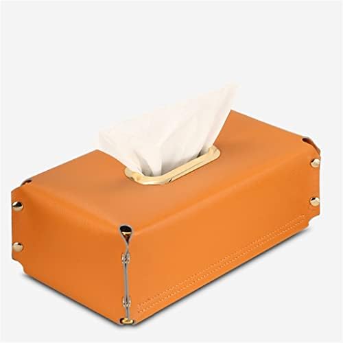 Caixa de tecido de design europeu com caixa laranja da caixa