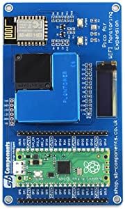SB Componentes Raspberry Pi Pico com Pico Air Wi -Fi Monitorando Expansão PMSA003 Sensor Esp8266