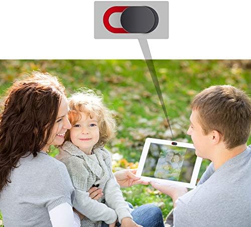 Capa da câmera, slide da capa da webcam, capa de tablet ultrafina compatível com desktops para
