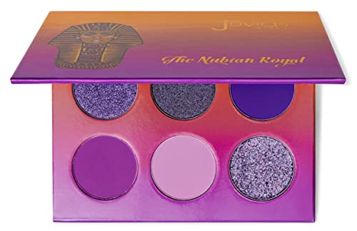Paleta Royal Purple e Lilac Palette de Juvia - maquiagem profissional, paleta de sombra pigmentada,
