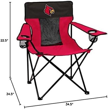 As marcas de logotipo licenciaram oficialmente a cadeira de elite unissex da NCAA, tamanho único, cor de equipe