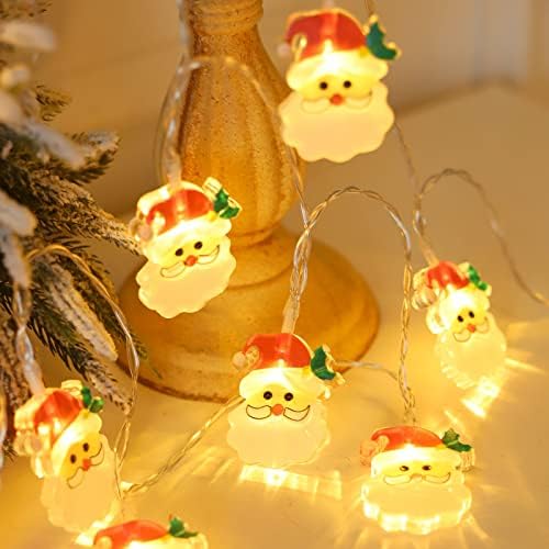 Gone Snowman Snow String Lights Balls Christmas String Lights Bather Operated 20 LEDs Bolas iluminadas