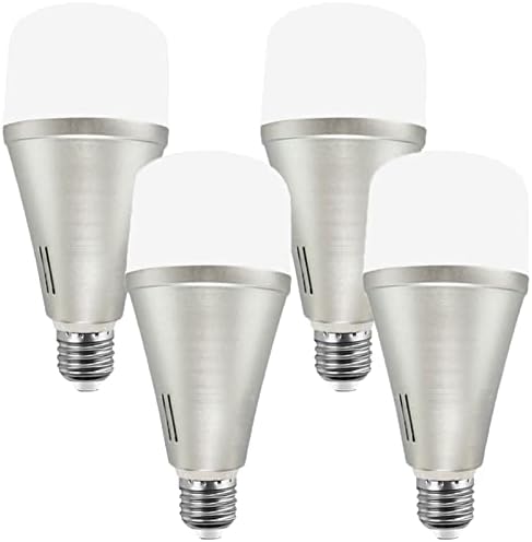 Lâmpada de lâmpada de emergência de 12w 85-265V Daylight White 6500k Bulbo recarregável E26/E27 LED