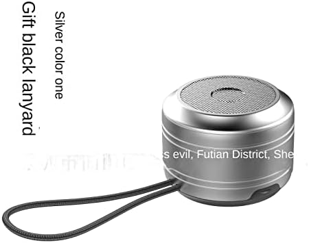 Alto -falante Bluetooth Metal Mini trava e carregamento de notebook portátil de áudio de áudio para presente