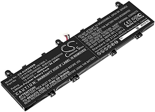 Bateria de substituição Compatível para jogos TUF A15 FA506IV-HN223T GAMING A15 FA506IV-AL011T, B0B200-03620000
