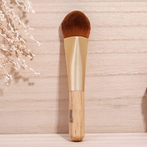 Escova de maquiagem grossa define um pincel de escova de escova completa pincel de pincel pó solto