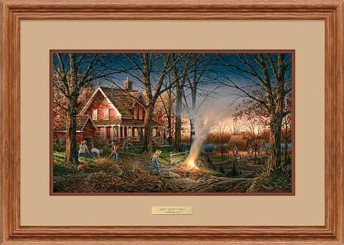 Wild Wings Autumn Evening Framed Encore Print by Terry Redlin