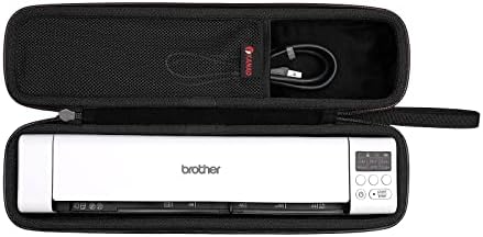 Xanad Black Case for Brother DS-640 ou DS-740D ou DS-940DW ou DS-720D ou DOXIE GO SE SE sem fio