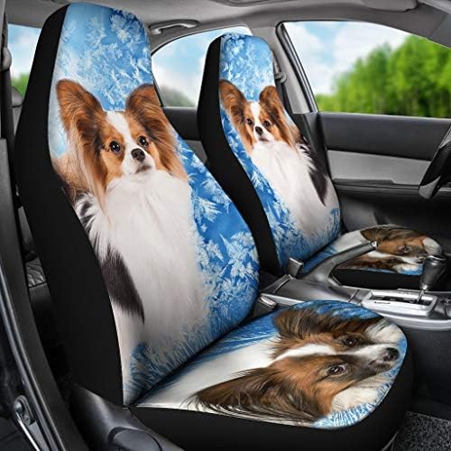 Great Breed Store Papillon Print Print Car Seat Covers
