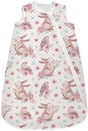 Vvfelixl Sack Sack para bebês recém -nascidos - Rabbits Baby vestível Cobertor - Saco de Transição