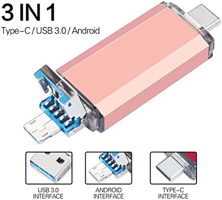 Shanrya USB Flash Drive, U Disco U Grande temperatura resistente à temperatura à prova d'água à prova d'água portátil para laptop para armazenamento de dados