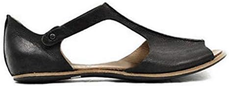 Sandálias de verão casuais msaikric para mulheres 2022 Comfort Strappy Sandles menina