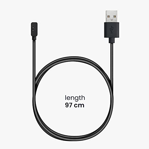 Cordão do carregador Kwmobile Compatível com Xiaomi Redmi Relógio 2 Lite/Mi Band 8 - Carregador para