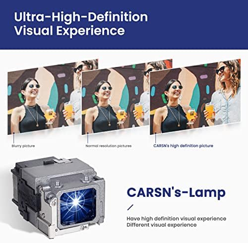 Carsn elplp94 lâmpada de projetor de substituição para 1781W 1795F 1785W 1780W /EB-1780W EB-1781W EB-1795F