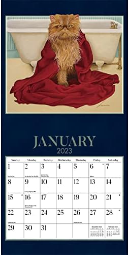 Lang American Cat ™ 2023 Mini Wall Calendar