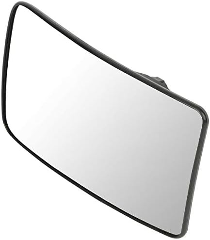 SCKJ Compatível com aquecimento direito Mirror de reboque inferior vidro 9C3Z17K707A
