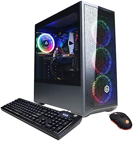 CyberPowerpc Gamer Xtreme VR Gaming PC, Intel Core i5-12400F 2.5GHz, GeForce RTX 3050 8GB, 16GB DDR4, 500