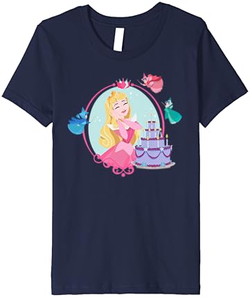Disney Princess Aurora A Bela Adormecida Birthday Birthday Premium T-Shirt
