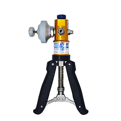 Calibrador de bomba manual de pressão e vácuo para laboratórios de calibração e calibrações de campo Modelo: AI-DP1-2200