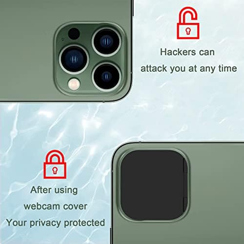 Capa da câmera, capa da webcam compatível para iPhone 13Pro, iPhone 13 Pro Max, proteja sua privacidade e