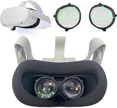OCULUS Quest 2 VR Lentes de prescrição Acessórios para adaptadores, tudo em um fácil instalação de óculos inserções de personalização do fone de ouvido portet)
