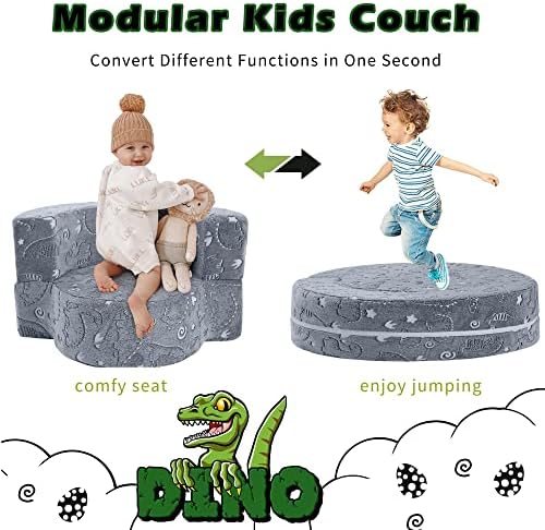 MemoreCool Cadeira Cadeira de pelúcia Couch infantil para menino e menina, cadeira de espuma de