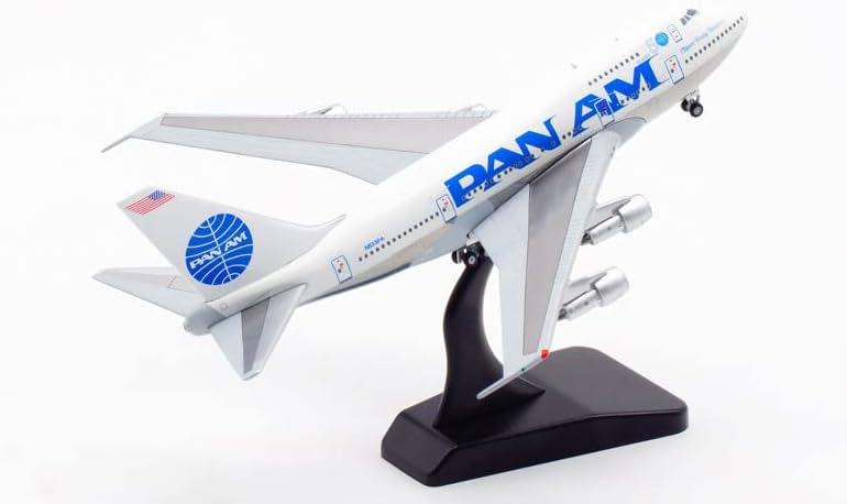 JC Wings Pan Am para Boeing B747SP N533PA 50th 1/400 Modelo pré-construído aeronaves diecast