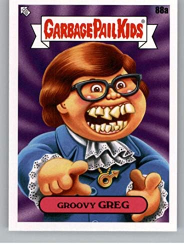 2020 Topps Garbage Bail Kids 35th Anniversary Series 288A Groovy Greg Trading Card