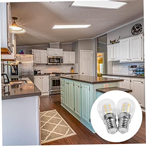 SOLustre 2pcs geladeira Base de teto de lâmpada W Bedro de utensílios de cozinha de utensílios