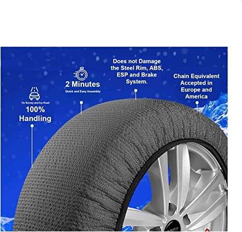 Meias de neve de pneus de carro premium para série de neve têxteis da Série Extrapro de Inverno para