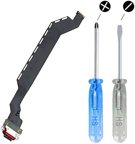 MMOBiel Dock Connector Compatível com OnePlus 6 2014 - Porta de carregamento - Porta de fone de ouvido / substituição