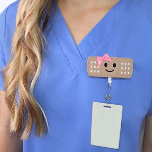 Badge Reel Bandaid Enfermeira Doctor Nome do tag Tag com clipe